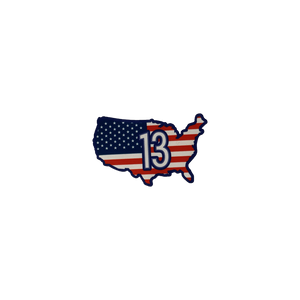 Morgan #13 USA Patch