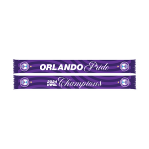 Orlando Pride 2024 NWSL Champions Sublimated Scarf