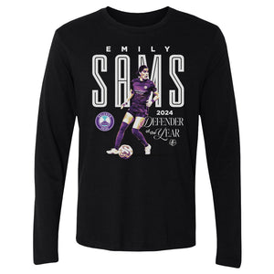 Emily Sams Orlando Pride 2024 Defender Of The Year Unisex Long Sleeve Tee