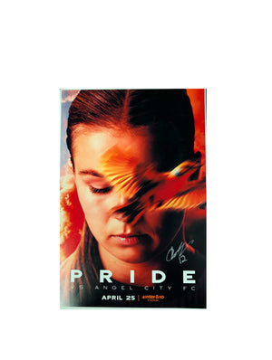 Cori Dyke 4/25/25 Signed Match Poster