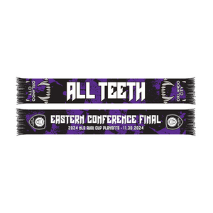 2024 MLS Eastern Conference Final All Teeth Scarf