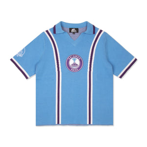 Dead Dirt x Pride Unisex Heavyweight Jacquard Knit Rugby Polo