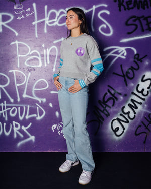 Pride Scrimmage Women's LS Crop Crew