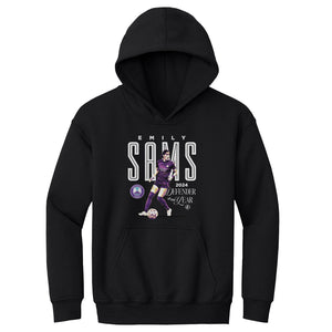 Emily Sams Orlando Pride 2024 Defender Of The Year Youth Hoodie