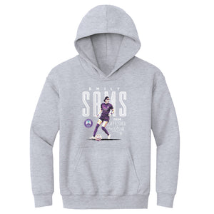 Emily Sams Orlando Pride 2024 Defender Of The Year Youth Hoodie