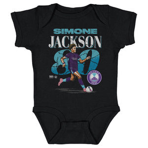 Simone Jackson Orlando Pride Cracked Number Baby Onesie