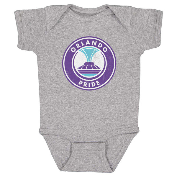 Orlando Pride Vintage Primary Logo Baby Onesie