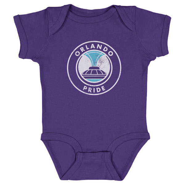 Orlando Pride Vintage Primary Logo Team Baby Onesie
