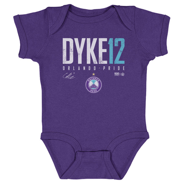 Cori Dyke Orlando Pride Elite WHT Baby Onesie