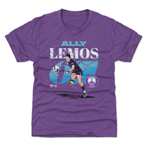Ally Lemos Orlando Pride Cracked Number Youth Tee