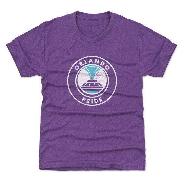 Orlando Pride Vintage Primary Logo Team Youth Tee