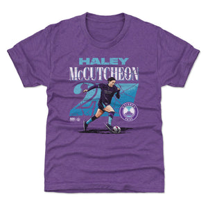 Haley McCutcheon Orlando Pride Cracked Number Youth Tee