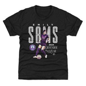 Emily Sams Orlando Pride 2024 Defender Of The Year Youth Tee