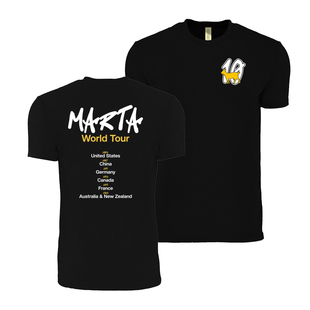 2023 Club and Country GOAT World Tour Tee