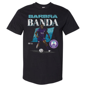 Barbra Banda Orlando Pride Cracked Number Unisex Heavyweight Tee