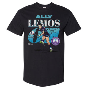 Ally Lemos Orlando Pride Cracked Number Unisex Heavyweight Tee