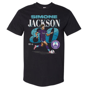 Simone Jackson Orlando Pride Cracked Number Heavyweight Tee