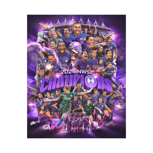 2024 NWSL Champions Poster