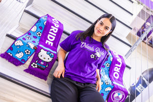 Orlando Pride x Hello Kitty Scarf