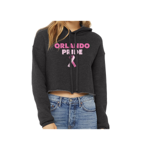 Pride Breast Cancer Awareness Crop Hoodie