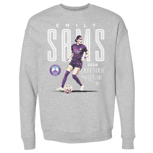 Emily Sams Orlando Pride 2024 Defender Of The Year Unisex Crewneck Sweatshirt