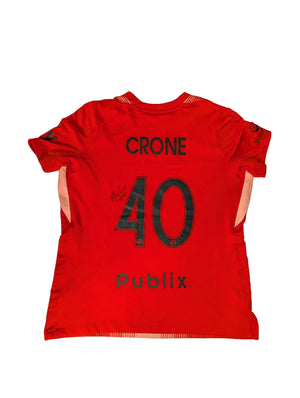 Game Worn McKinley Crone Signed 2025 Authentic Goalkeeper Kit