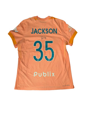 Game Worn Simone Jackson Signed 2025 Authentic Citrus Kit