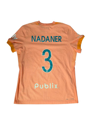 Game Worn Kylie Nadaner Signed 2025 Authentic Citrus Kit