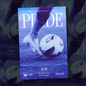 11/7 NWSL Quarterfinal Matchday Poster