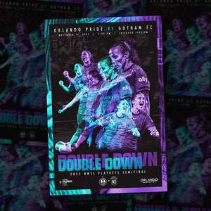 11/16 NWSL Semifinal Matchday Poster