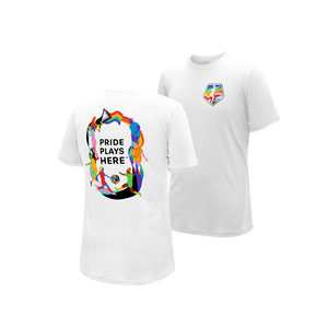 NWSL Pride Plays Here Tee