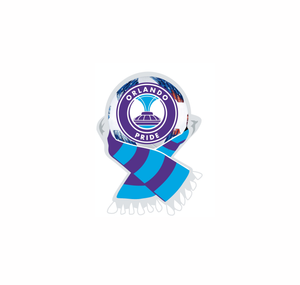 Pride Scarf Ball Pin