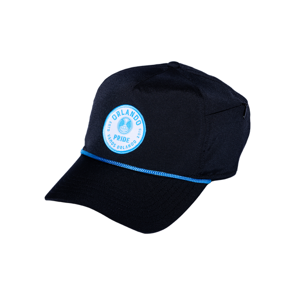 Sportiqe Black Trailhead Rope Hat