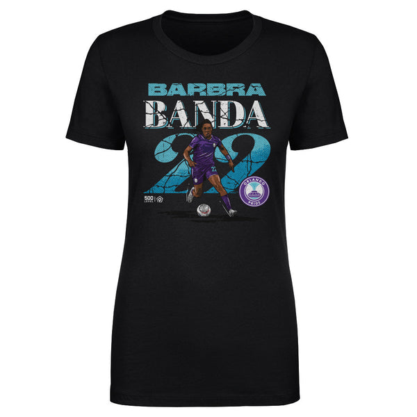 Barbra Banda Orlando Pride Cracked Number Women's Tee