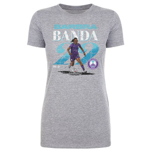 Barbra Banda Orlando Pride Cracked Number Women's Tee