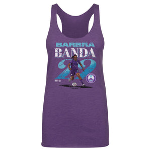 Barbra Banda Orlando Pride Cracked Number Women's Tank Top