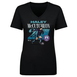 Haley McCutcheon Orlando Pride Cracked Number Women's V-Neck Tee