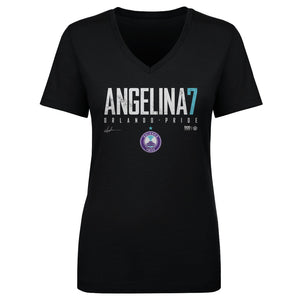 Angelina Orlando Pride Elite Women's V-Neck Tee