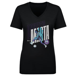 Marta Orlando Pride Outline Name Women's V-Neck Tee