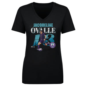 Jacqueline Ovalle Orlando Pride Cracked Number Women's V-Neck Tee