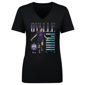 Jacquie Ovalle Orlando Pride Player Name Women's V-Neck Tee