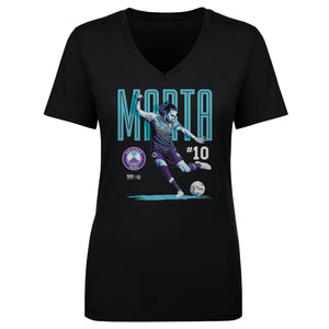 Marta Orlando Pride Bitmap Women's V-Neck Tee