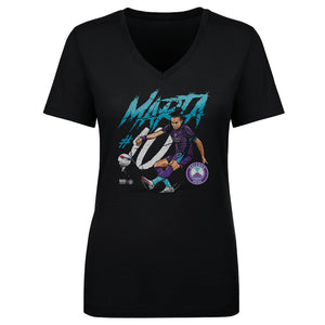 Marta Orlando Pride Player Name Women's V-Neck Tee