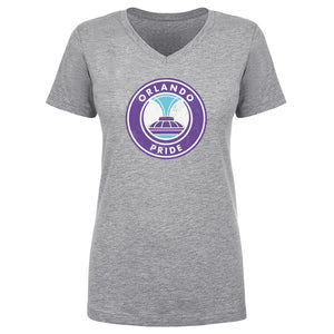 Orlando Pride Vintage Primary Logo Women's V-Neck Tee