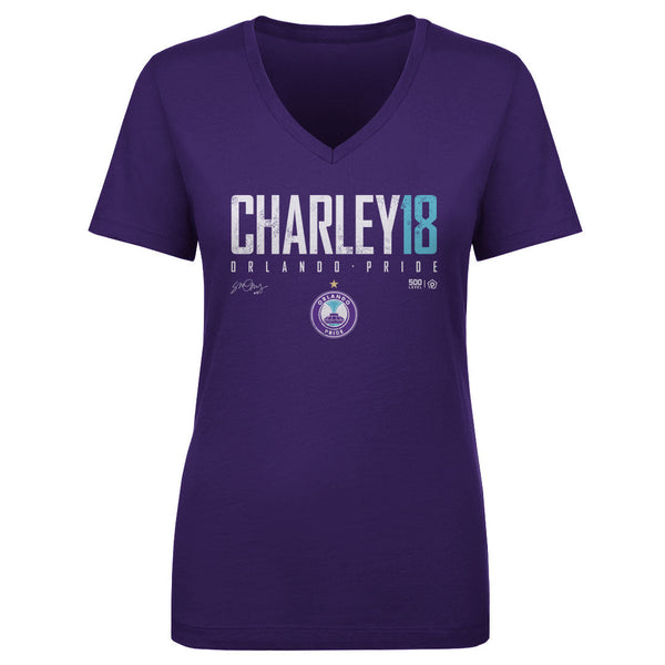 Simone Charley Orlando Pride Elite Women's V-Neck Tee