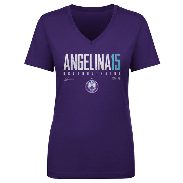 Angelina Orlando Pride Elite Women's V-Neck Tee