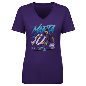 Marta Orlando Pride Player Name Women's V-Neck Tee