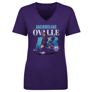 Jacqueline Ovalle Orlando Pride Cracked Number Women's V-Neck Tee