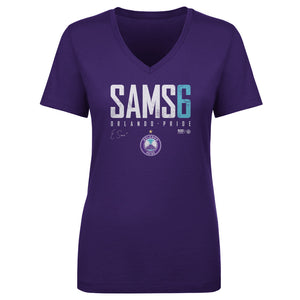 Emily Sams Orlando Pride Elite Women's V-Neck Tee