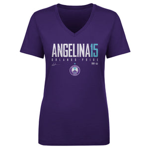 Angelina Orlando Pride Elite V-Neck Tee